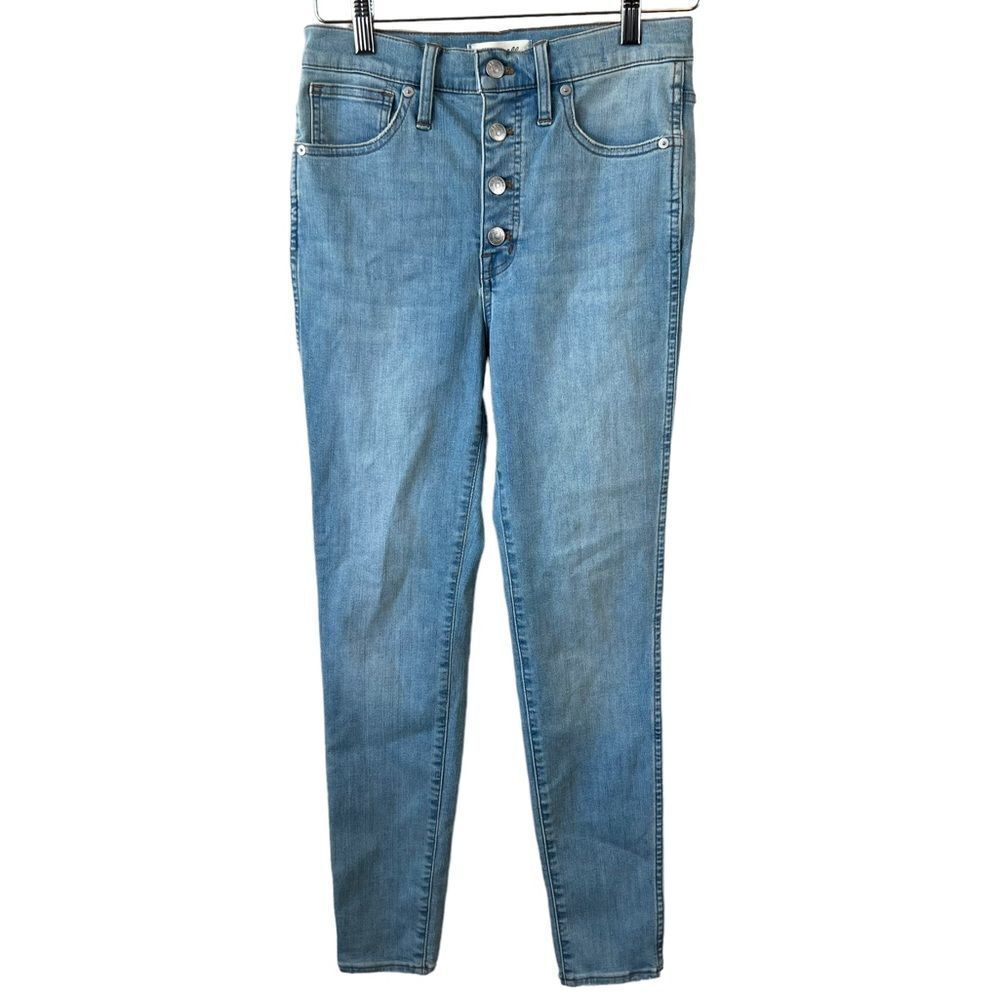 MADEWELL 10” High Rise Skinny Fit Jeans